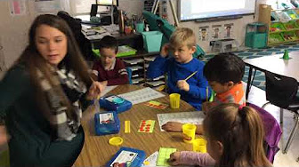 Math and Literacy Centers in Kindergarten