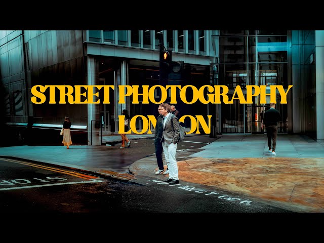 Relaxing 28 Minutes of POV Street Photography in London (4K MOODY POV)