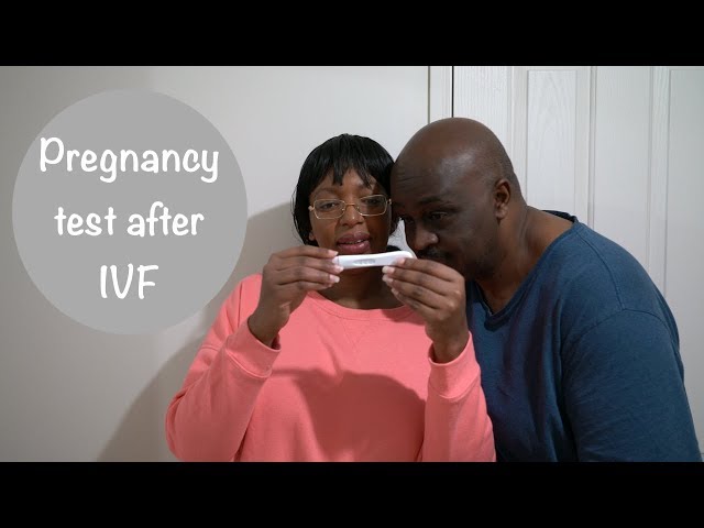 LIVE PREGNANCY TEST TWW || IVF SYMPTOMS