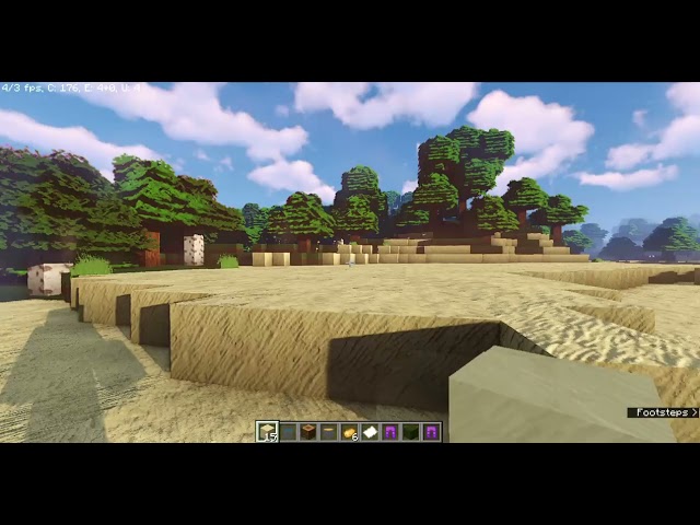 MY MINECRAFT WORLD WITH RTX TEXTURES PACK WITH SILDUR'S SHADERS