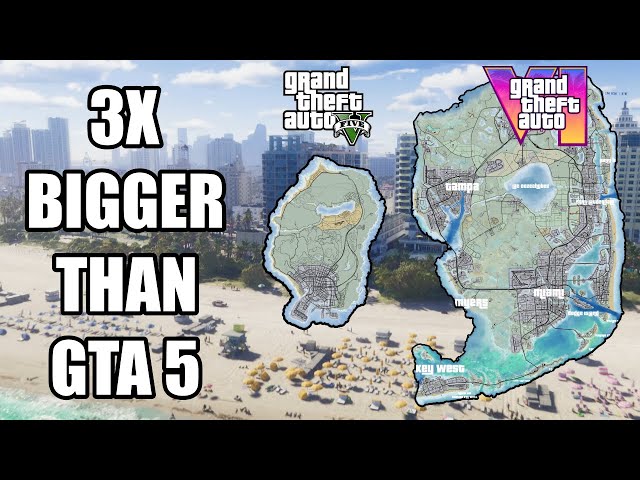 The GTA 6 Map: Based On The Leaks And Rumors