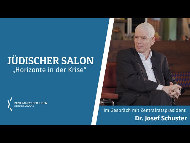 Jüdischer Salon „Horizonte in der Krise“ ein Gespräch mit Dr. Josef Schuster