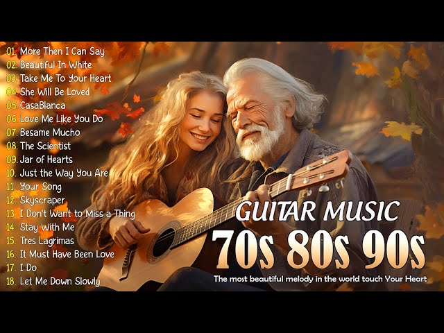 Top 30 Romantic Guitar Melodies - Romantic Guitar Music Helps You Rest And Sleep Deeply