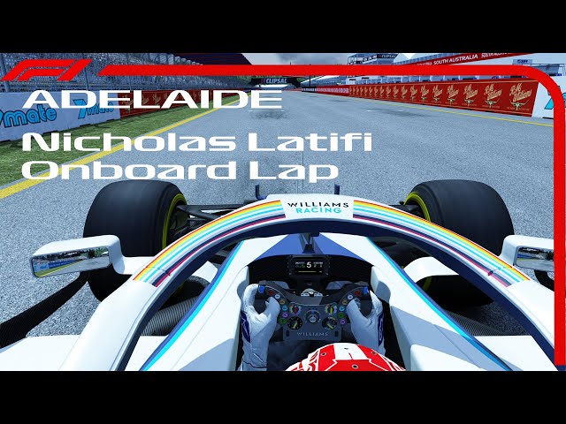 F1 2020 Assetto Corsa mod - Latifi Onboard Adelaide