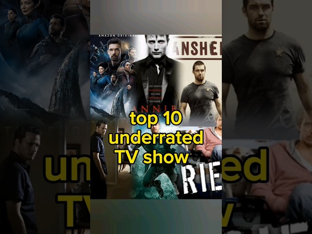 Top 10 underrated tv shows |