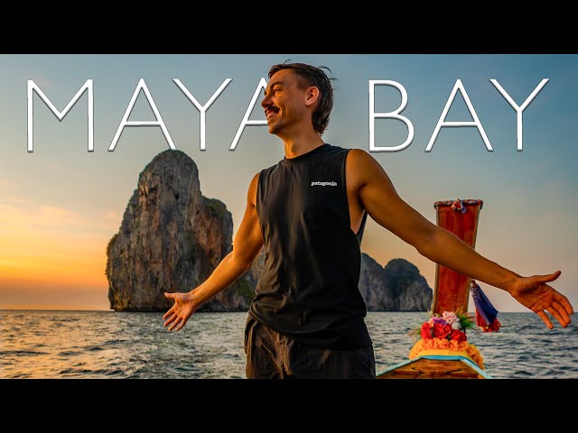Maya Bay, Koh Phi Phi at Sunrise 🇹🇭 Paradise in Thailand?