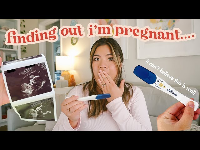 FINDING OUT I'M PREGNANT 2024 (EMOTIONAL - I was SHOCKED) 😯