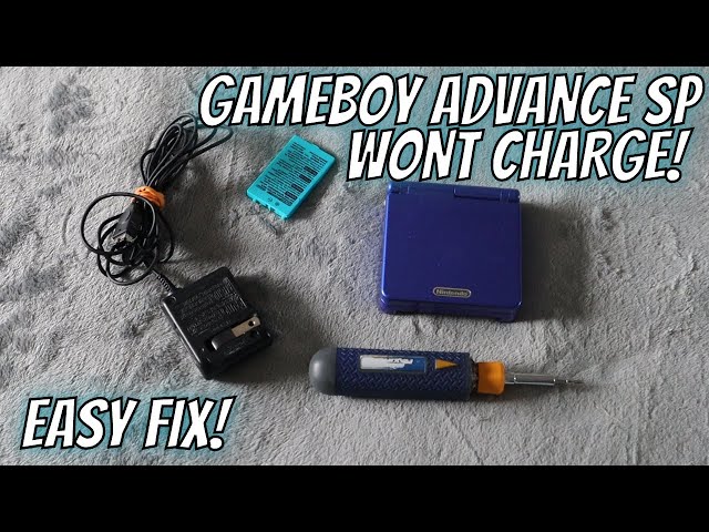 GAMEBOY ADVANCE SP NOT CHARGING - EASY FIX! (July 2024)