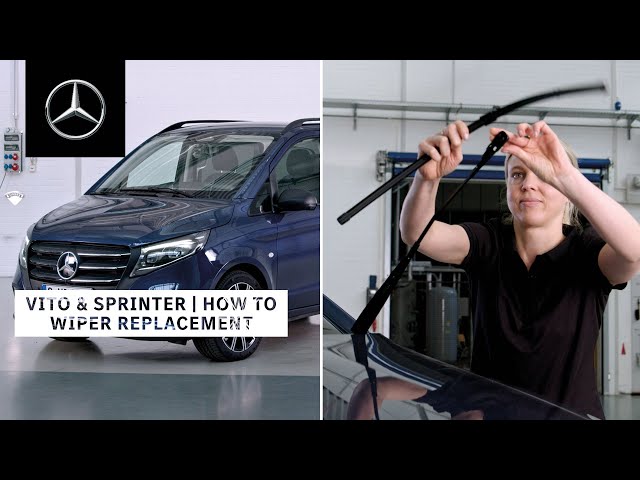 Mercedes-Benz Vito & Sprinter 2024 | How To Change The Wipers