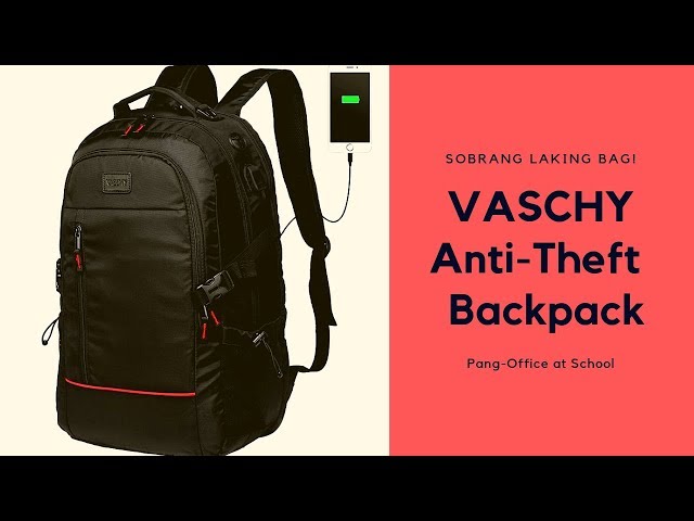 Vaschy Travel Backpack - Ang laki nito!