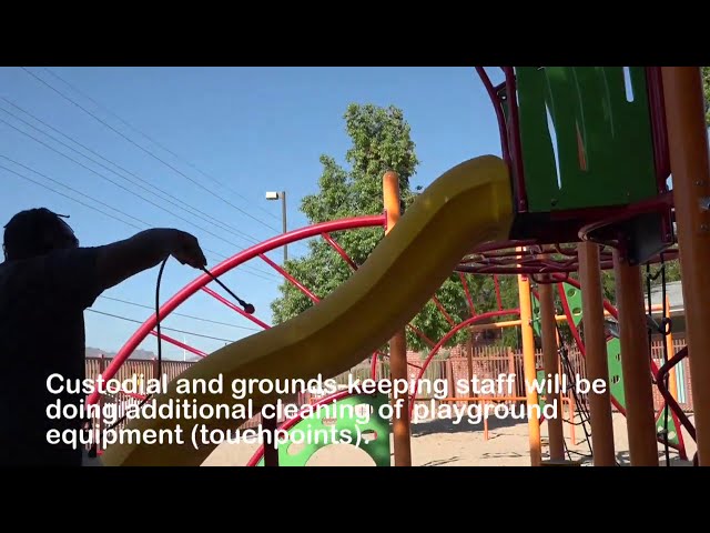 Playground Cleaning and Sanitization