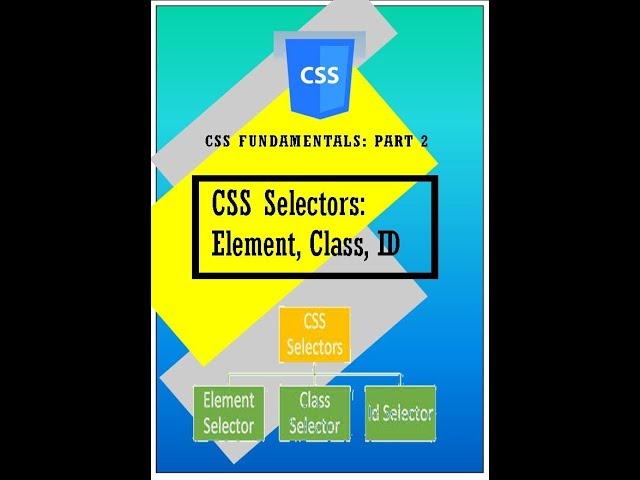 CSS Fundamentals #2: CSS selectors