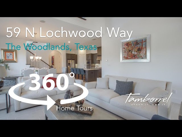 360 VIDEO - 59 Lochwood Way, The Woodlands, TX