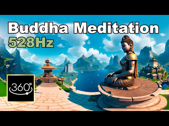 528Hz Frequency - Buddha Meditation for Deep Healing and Spiritual Awakening