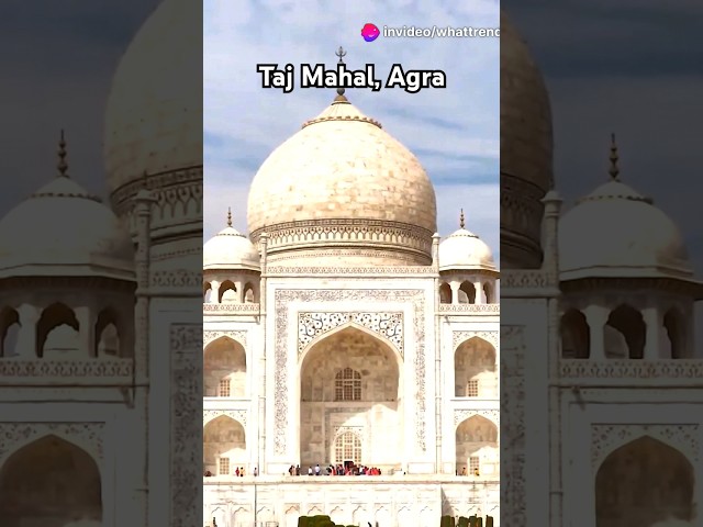 Taj Mahal, Symbol Of Love #trending #viral #shorts #travel #shortsfeed #youtubeshorts #invideo