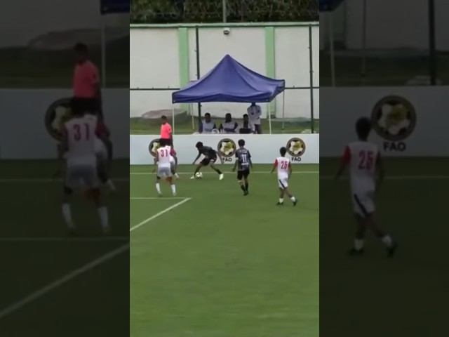 What a strike! This young talent just leveled the game with an incredible equalizer #indianfootball