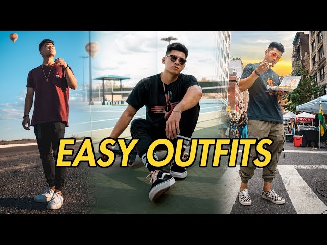 3 Easy Simple Outfits | Men's Fashion Summer Lookbook