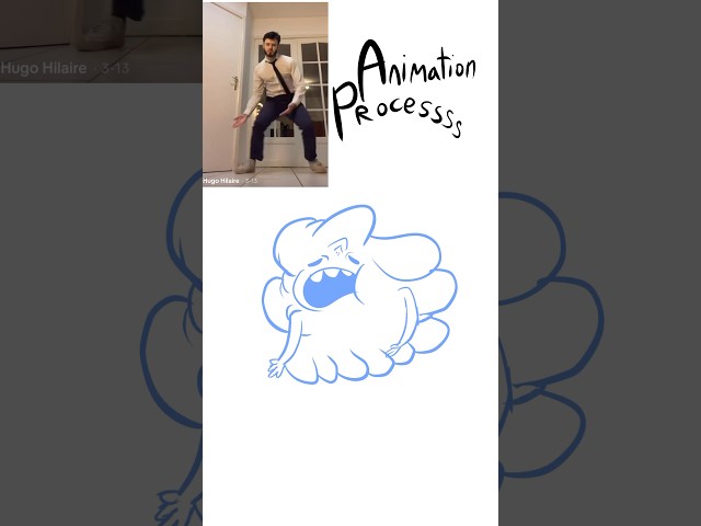Hugo ~ Adventure Time animation process pt. 1
