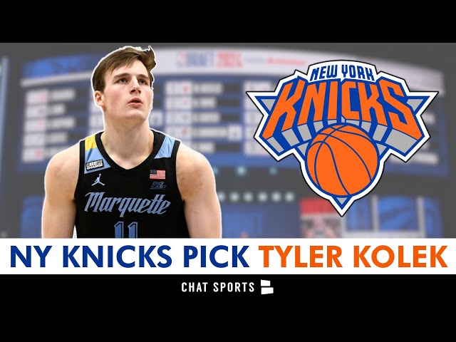 New York Knicks TRADE UP And Draft Tyler Kolek In Round 2 Of The 2024 NBA Draft