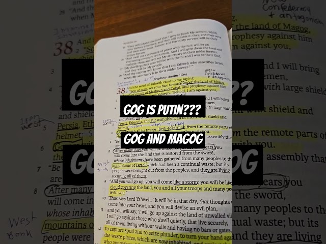 PROPHETIC UPDATE: VLADIMIR PUTIN and WAR OF GOG AND MAGOG!!!