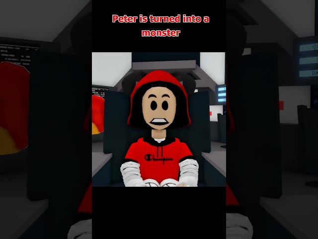 Peter is turned into a monster #roblox #shorts