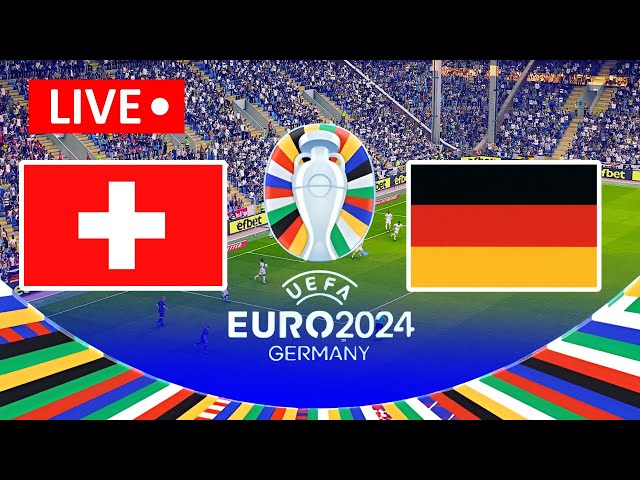 ⚽[LIVE] Switzerland vs Germany | UEFA EURO CHAMPIONSHIP 2024 | Match Today | PES 21 Simulation