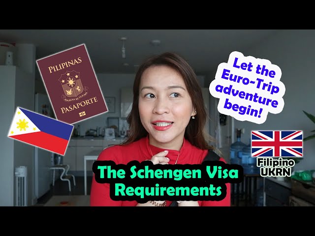 Schengen Visa for Filipinos in the UK - Requirements