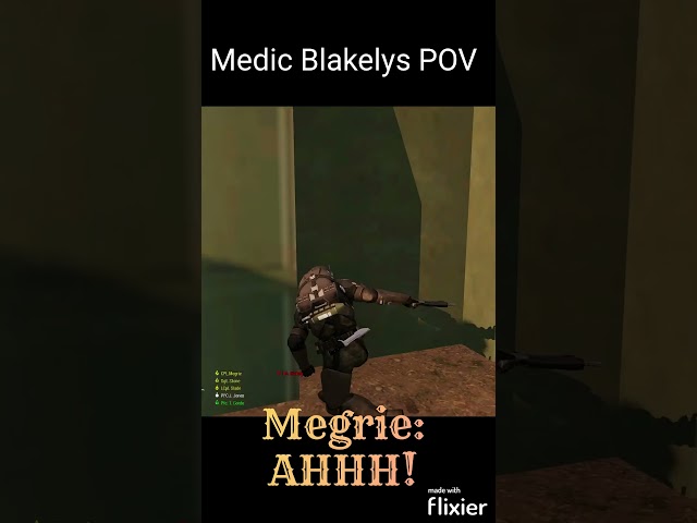 Megrie fights a hunter | Arma 3:OPTRE
