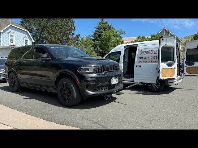 2021 Dodge Durango SRT Front Brakes and Rotors Replacement