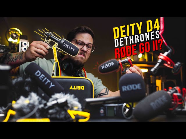 Deity V-MIC D4 Shotgun Mic Review (VS RØDE VideoMic GO II, NTG, VideoMicro, Deity D3 Pro, Deity DUO)