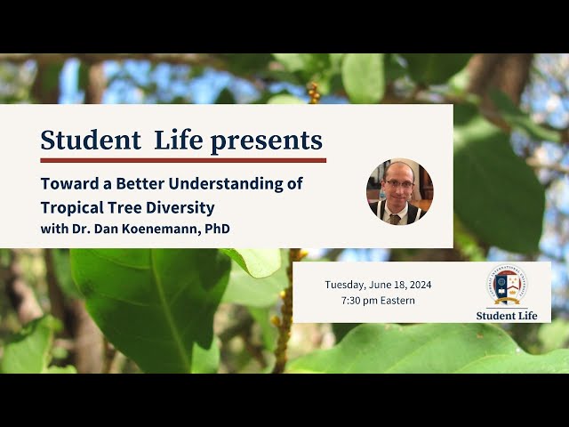 Toward a Better Understanding of Tropical Tree Diversity