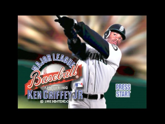 Major League Baseball Featuring Ken Griffey Jr - Nintendo 64 - Intro & Title Screen