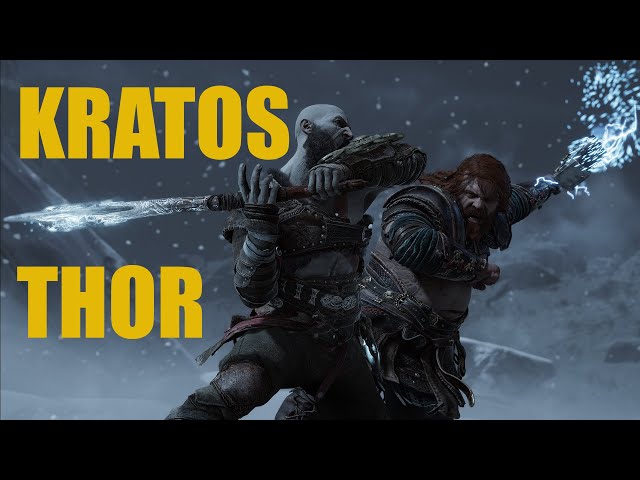 KRATOS vs THOR  |  God of War Ragnarok
