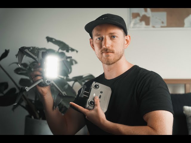 How I took This Cinematic Drone Light Photo!