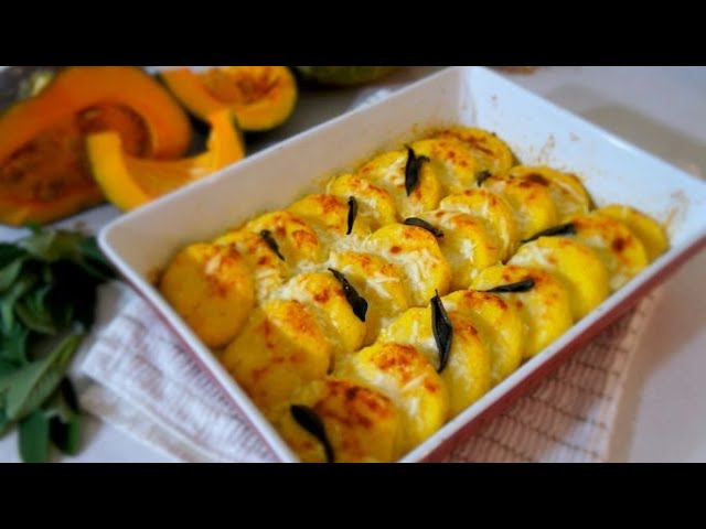 Pumpkin gnocchi - Easy and tasty recipe!