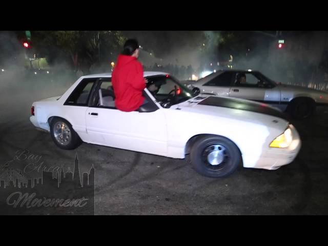 Oakland Sideshow Car Crash
