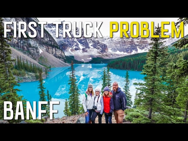 WHY IS THE WATER BLUE? | BANFF ON CANADA DAY!? | TRUCK ISSUES | JASPER AND THE ROAD TO ALASKA Ep22