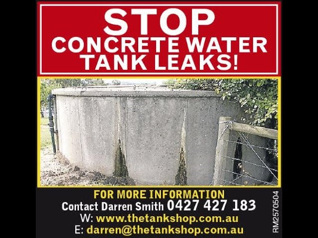 leaking concrete water tank repair #leakingtank#leakingconcretetank