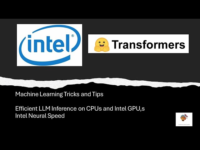 LLM Efficient Inference In CPUs and Intel GPUs with Intel Neural Speed
