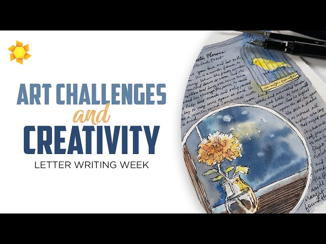 Art Challenges & Creativity - Wash and Ink