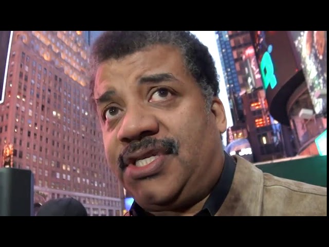 Neil degrasse Tyson Talking BTS and Wrestling at Times Square.