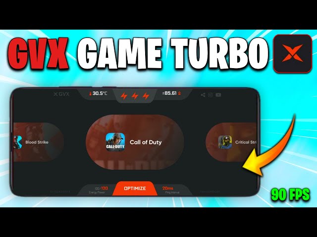 🚨 GVX GAME TURBO! Otimiza CPU e GPU Roda Liso