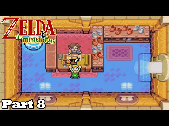 Slim Plays The Legend of Zelda: The Minish Cap - #8. These Boots Were Made For Dashing