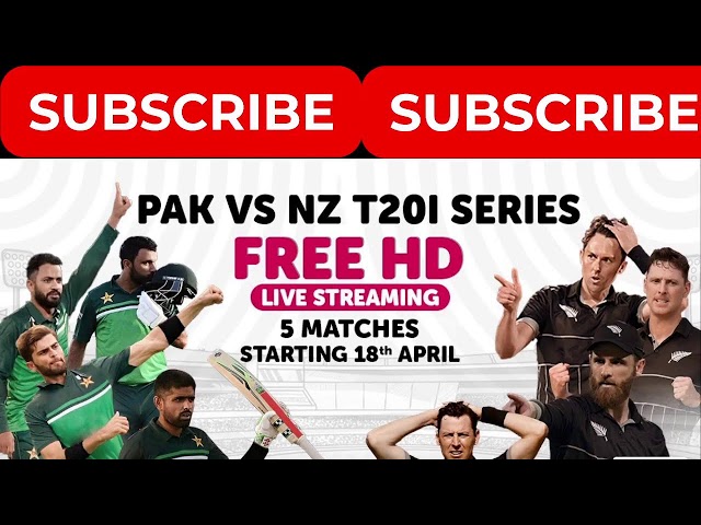 Pakistan vs New Zealand HD Live Streaming