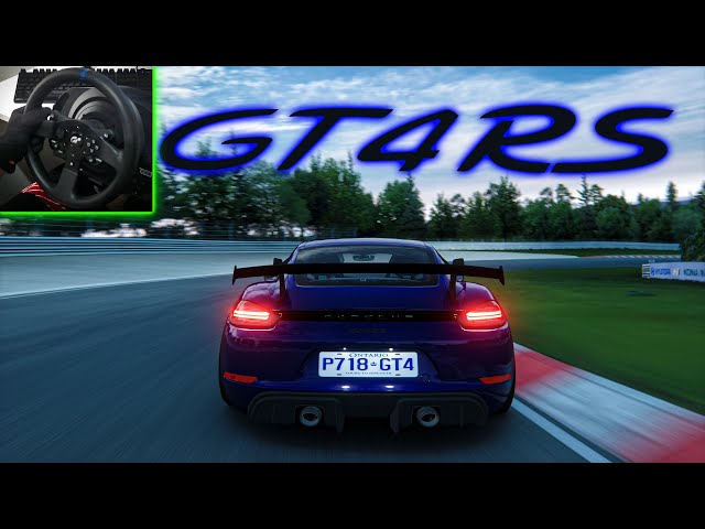Porsche 718 Cayman GT4 RS | Nurburgring Nordschleife Lap | Assetto Corsa | 2K 60 FPS