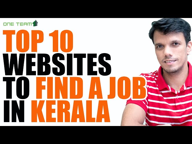 Top 10 Websites to Find Jobs in Kerala - 10 Best Job Sites - Malayalam  I One Team Solutions