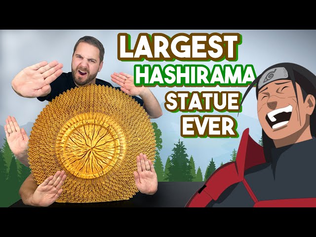 UNBOXING! The HUGE Hashirama Statue of the 1000 Hands 👊🏽 Sage Art l Naruto Shippuden l 1st Hokage