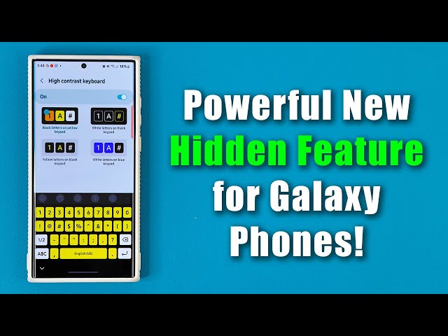 Powerful New Hidden Feature for All Samsung Galaxy Smartphones (S22 Ultra, Fold 4, etc)