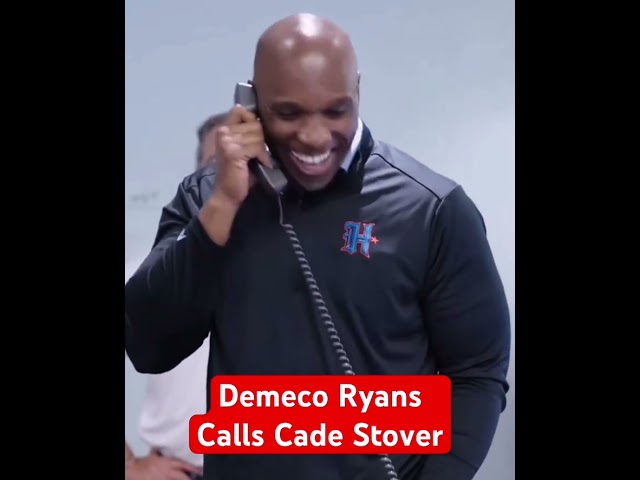 Cade Stover gets the call from Demeco Ryans #wearetexans #houstonsportstalk #houstontexans #nfl