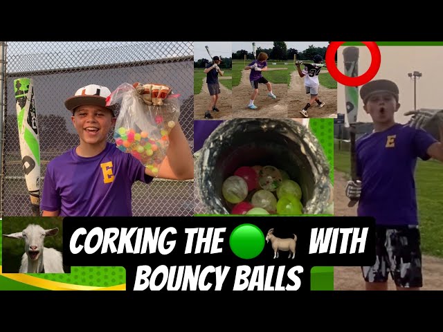 We Corked A Green Zen With Bouncy Balls! *farthest ball ever hit*